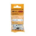 Bleckspik 2,5 x 30 mm Vit 40-pack Heco